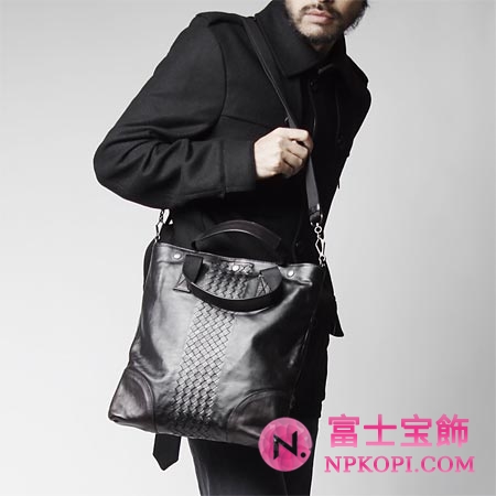 ボッテガヴェネタ/BOTTEGA VENETA/ レザーバッグ（２ＷＡＹ仕様） /ブラック273312 vn031 1000